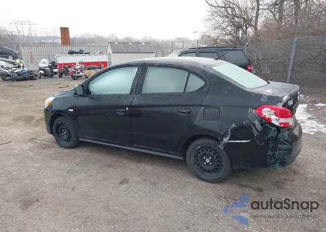 2020 Mitsubishi Mirage G4 Es from USA, damaged, VIN ML32F3FJ0LHF01183